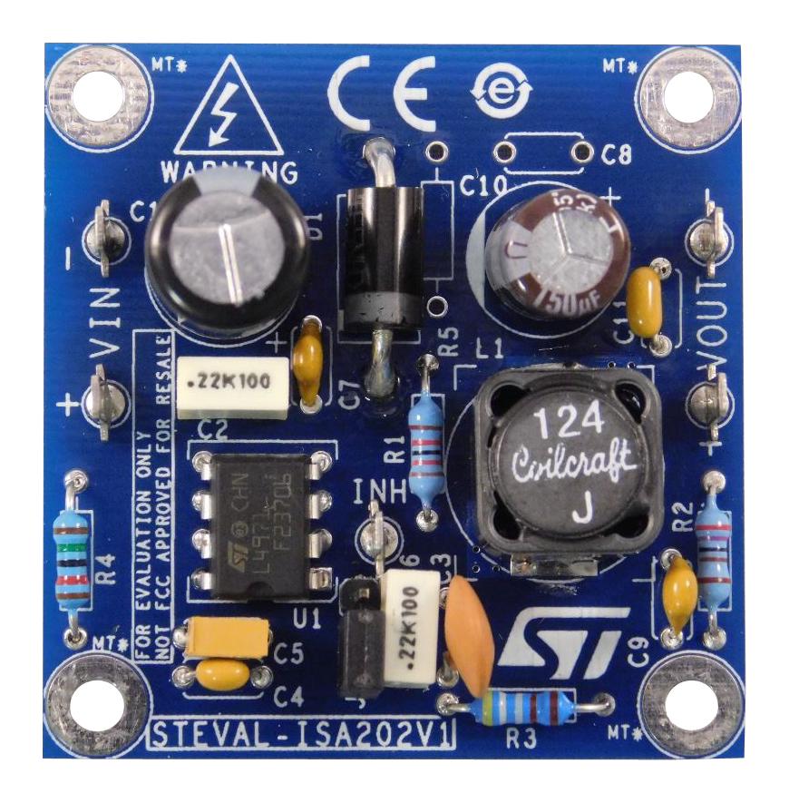 Stmicroelectronics Steval-Isa202V1 Eval Board, Buck Switching Regulator