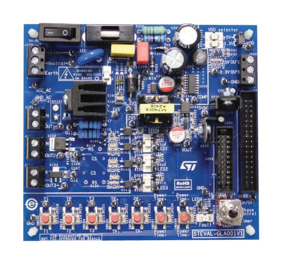 Stmicroelectronics Steval-Gla001V1 Eval Board, Power Management-Load Switch