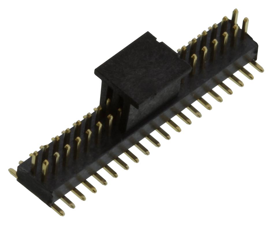 Multicomp Pro Mc-Hvs1-D40-G Connector, Header, 40Pos, 2Row, 1Mm