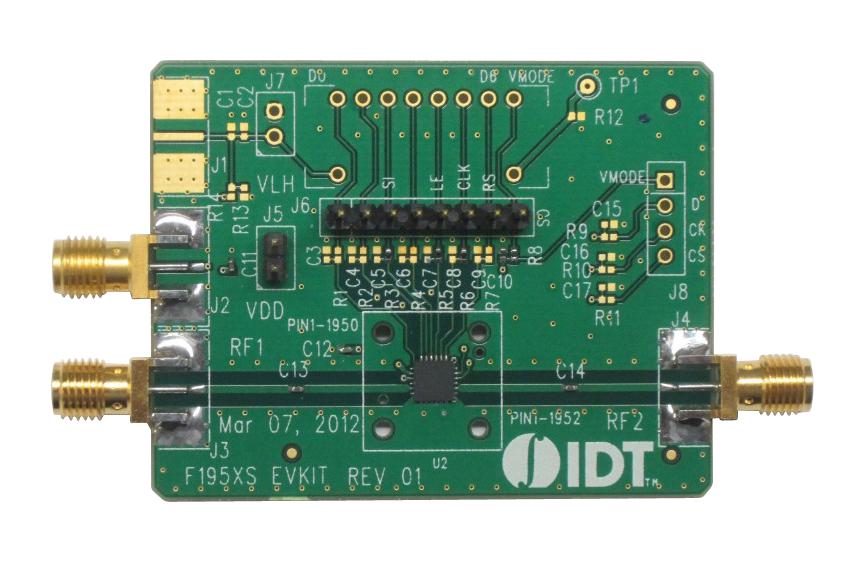 Renesas F1951Evs Eval Solution Brd, 6Bit Digi Attenuator