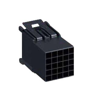 Hirose(Hrs) Pq50Ws-25P-Unit Plug Housing, 25Pos, Pbt, Black