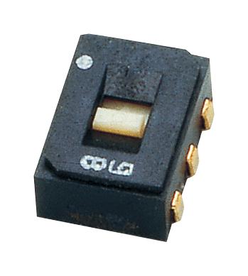 Nidec Components Cas-220Ta Slide Switch, Dpdt, 0.1A, 6Vdc, Smd