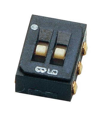 Nidec Components Cas-D20Ta Slide Switch, Dpdt, 0.1A, 6Vdc, Smd