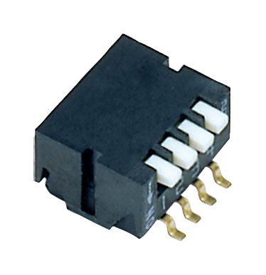 Nidec Components Chp-041Tb Dip Switch, 4Pos, Spst, Piano Key, Smd