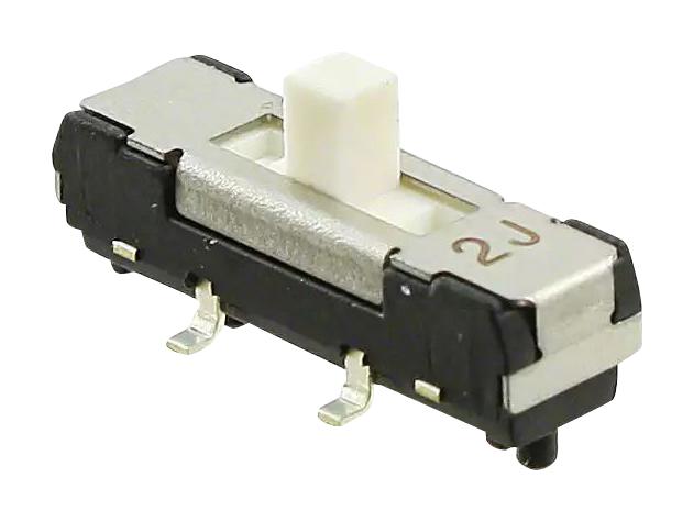 Nidec Components Cl-Sb-13B-02T Slide Switch, Sp3T, 0.2A, 12Vdc, Smd