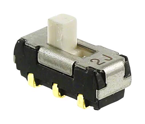 Nidec Components Cl-Sb-22A-02T Slide Switch, Dpdt, 0.2A, 12Vdc, Smd