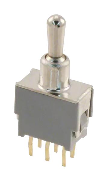 Nidec Components Ate2E-2M3-10-Z Toggle Switch, Dpdt, 0.05A, 60Vac, Th