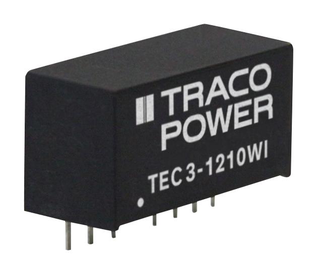 Traco Power Tec 3-4823Wi Dc-Dc Converter, 2 O/p, 3W