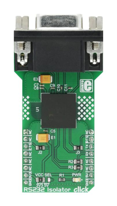 Mikroelektronika Mikroe-2864 Rs232 Isolator Click Board