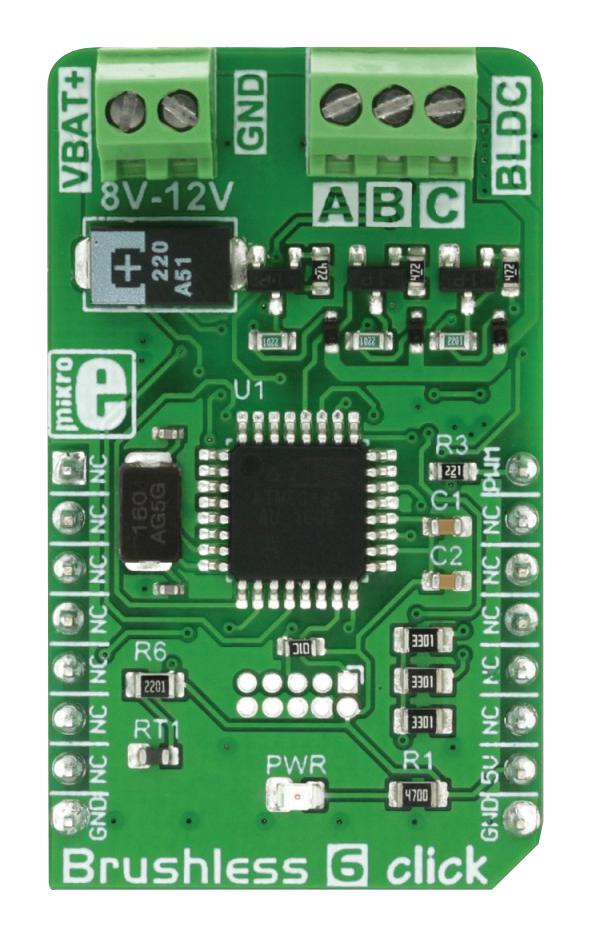 Mikroelektronika Mikroe-2847 Brushless 6 Click Board