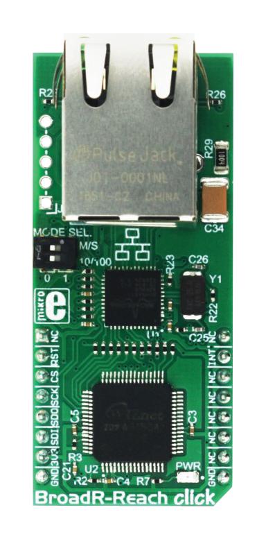 Mikroelektronika Mikroe-2796 Broadr-Reach Click Board