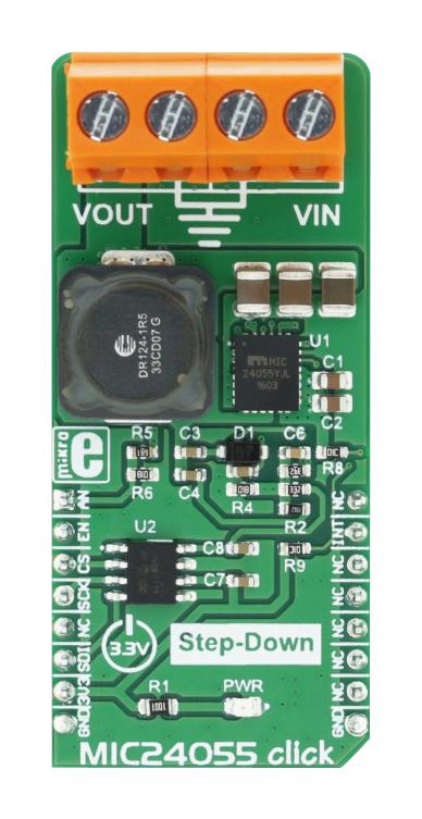 Mikroelektronika Mikroe-2835 Mic24055 Click Board