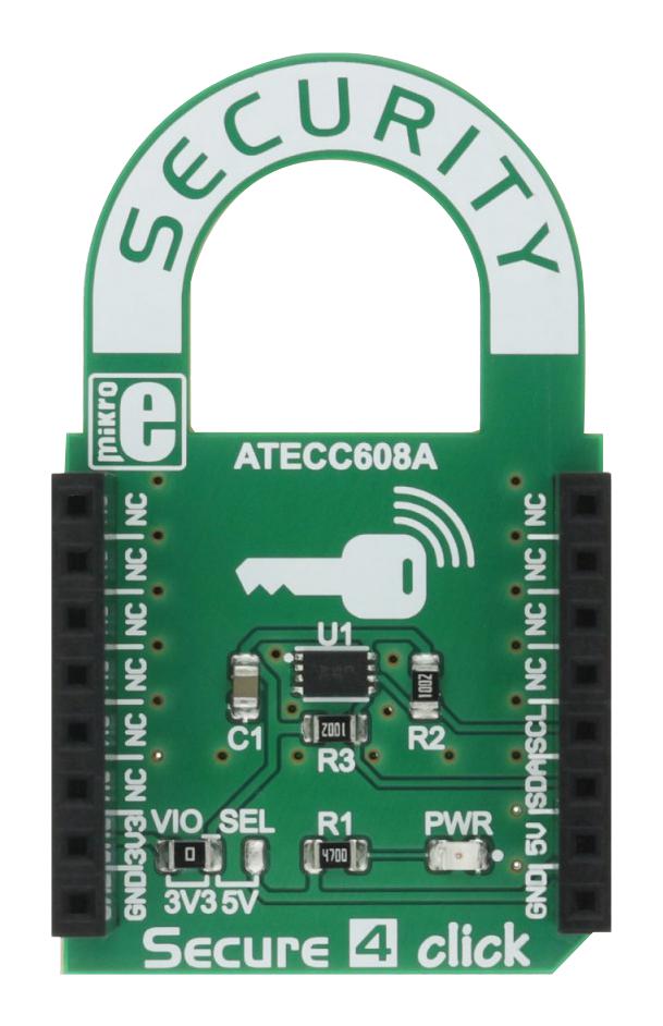 Mikroelektronika Mikroe-2829 Secure 4 Click Board