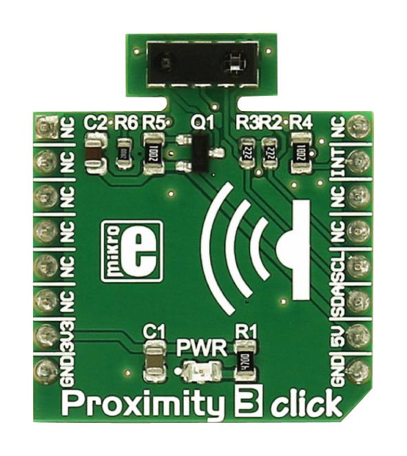 Mikroelektronika Mikroe-2801 Proximity 3 Click Board