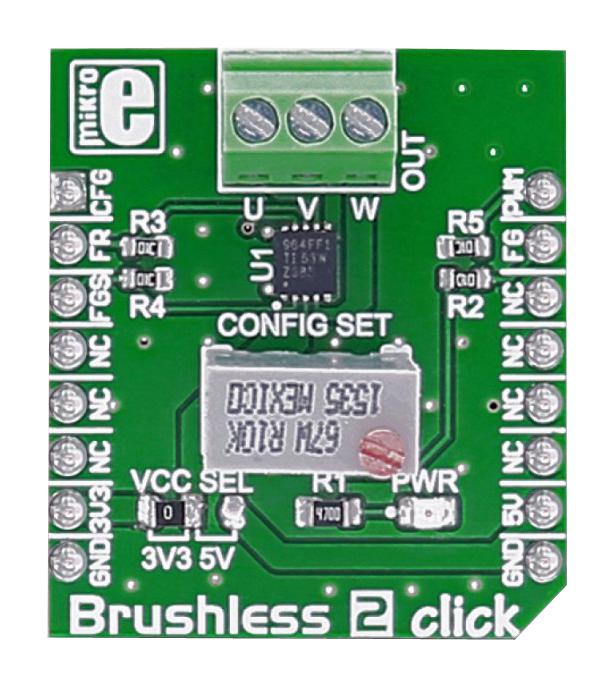 Mikroelektronika Mikroe-2754 Brushless 2 Click Board