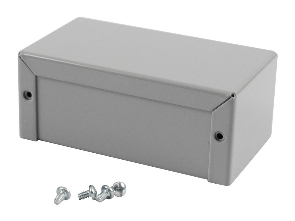 Hammond 1411G Enclosure, Utility Box, Aluminium, Grey