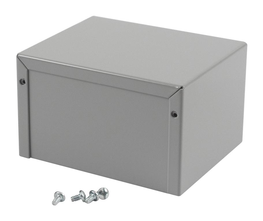 Hammond 1411L Enclosure, Utility Box, Aluminium, Grey