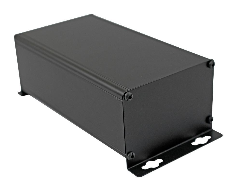 Hammond 1455Zt1601Bk Enclosure, Wall Mount, Alum, Blk