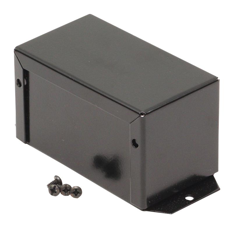 Hammond 1411Fbhbk Enclosure, Utility Box, Alum, Black