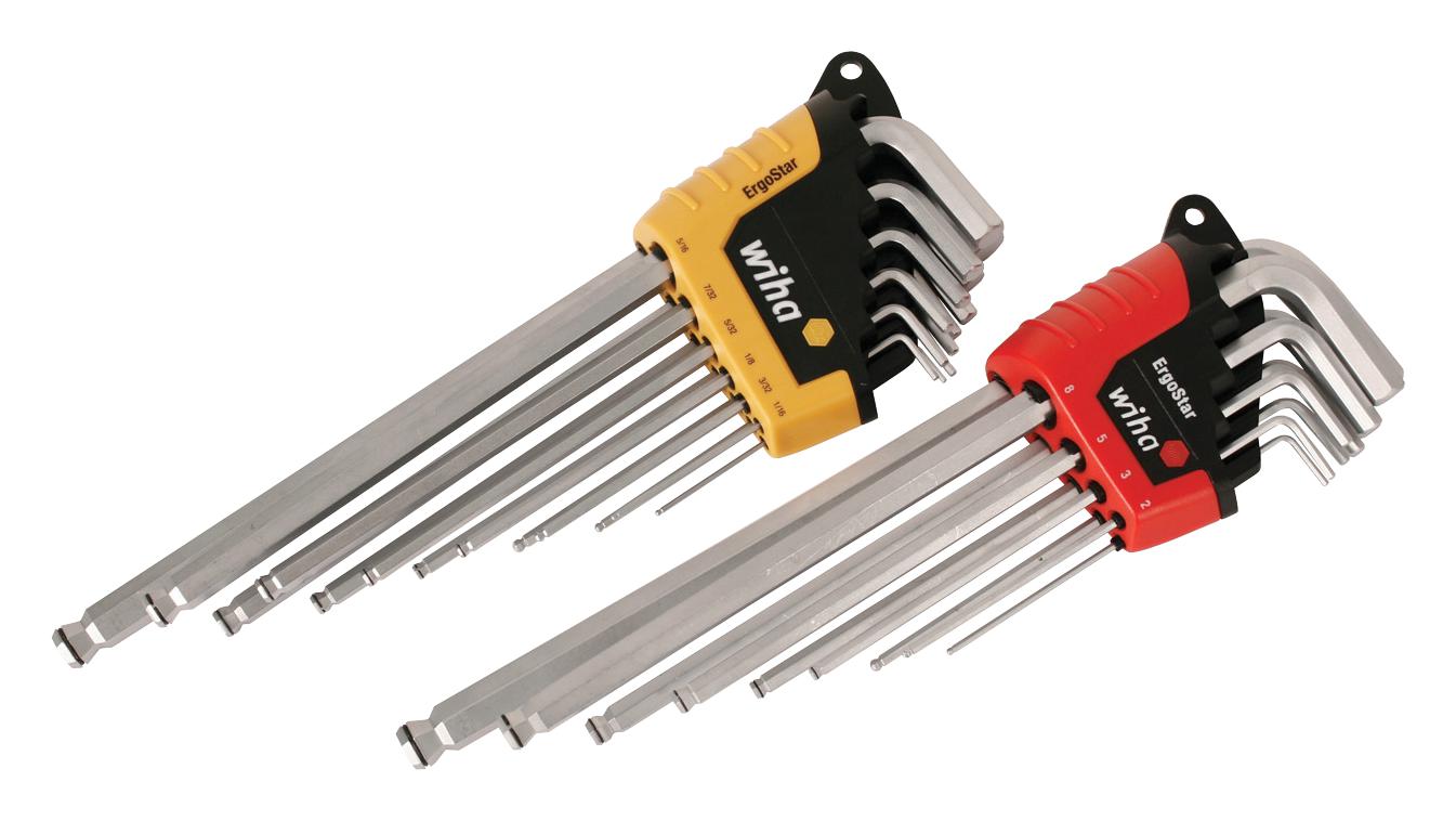 Wiha 66992 Hex Inch & Metric L-Key Set, 22Pc