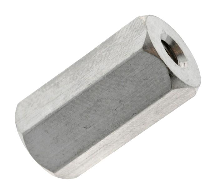 Keystone 1921B Standoff, Hex-Female, Steel, 12.7Mm/4-40