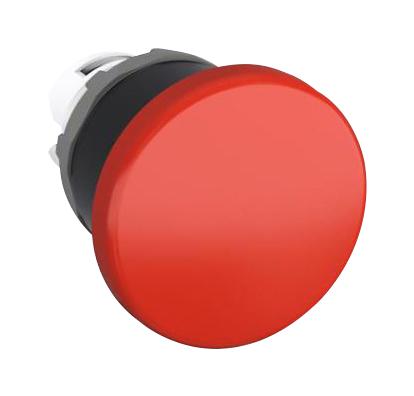 Abb 1Sfa611124R1001 Mod Mushroom Button-Momen-Red-Non Ill