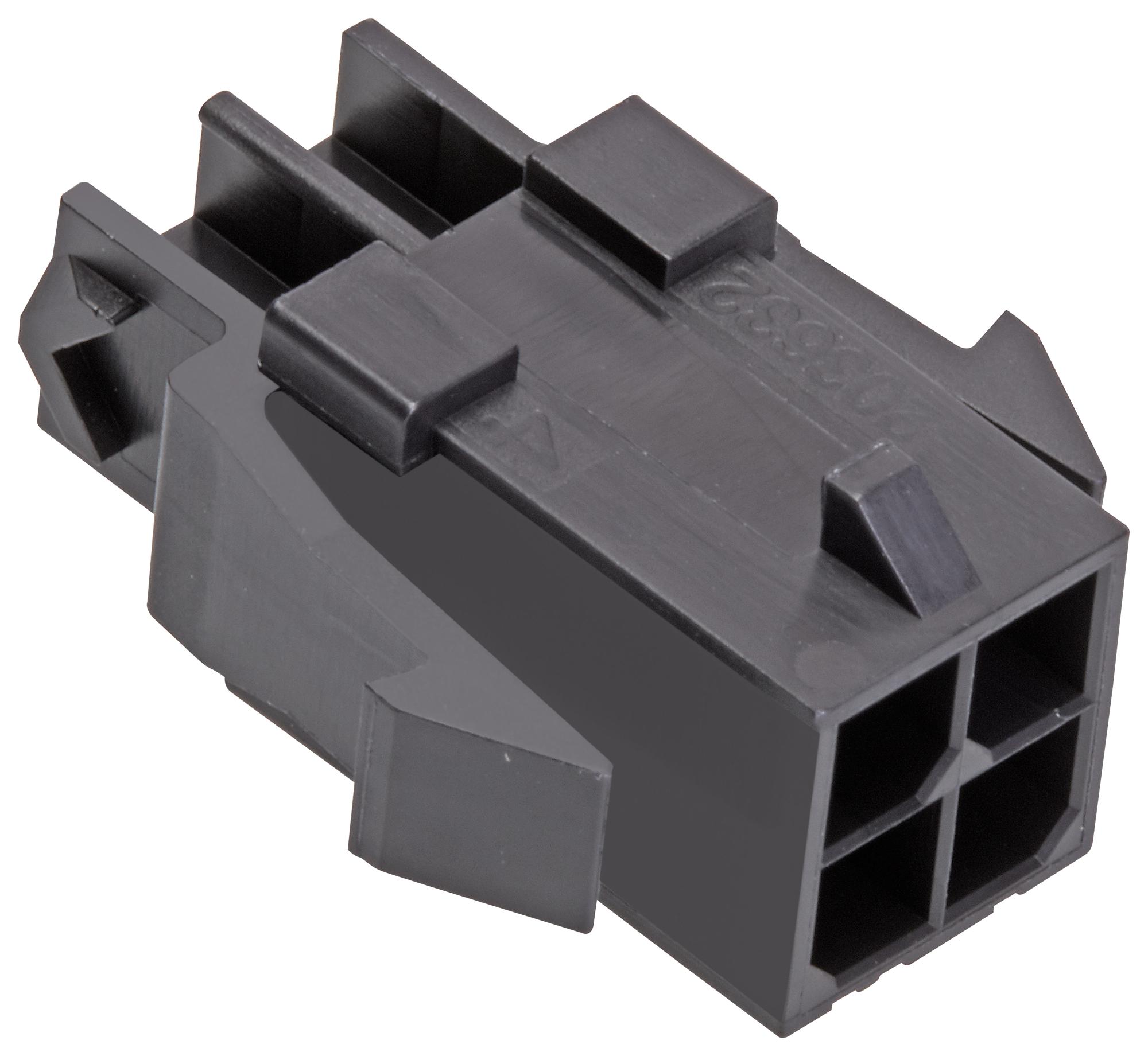 Molex 203632-0400 Connector Housing, Plug, 4Pos