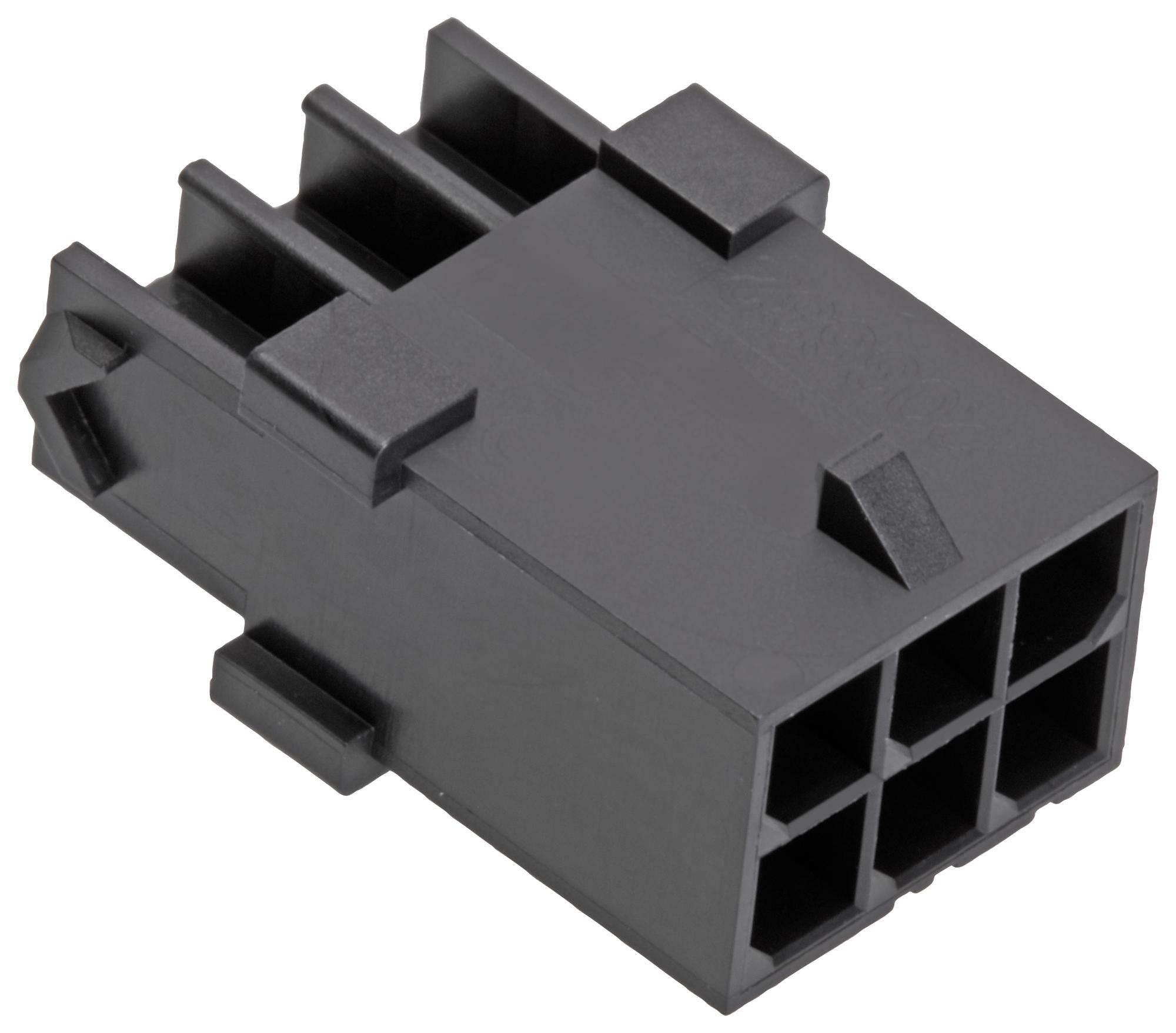 Molex 203632-0401 Connector Housing, Plug, 4Pos