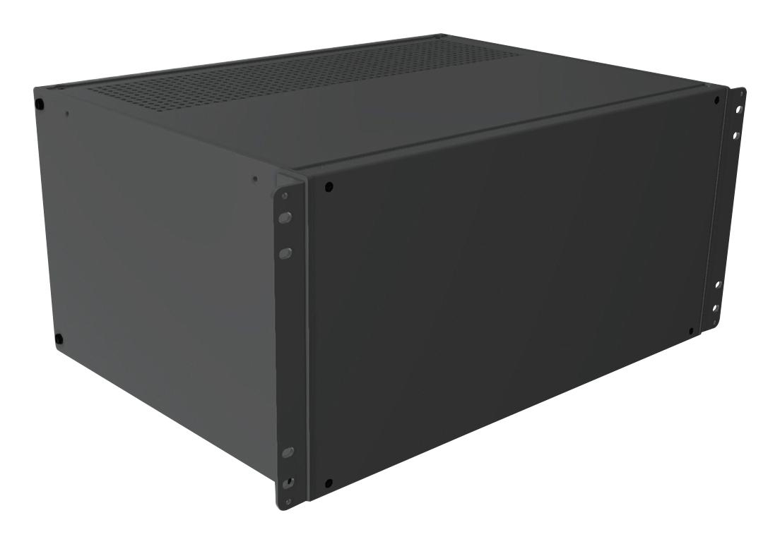 Hammond Rmcv190813Bk1 Rack Mount Cabinet, 5U, Alum, Black