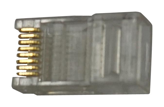 Multicomp Pro Mc002982 Rj45 Connector, Plug, 8P8C, 1Port, Crimp