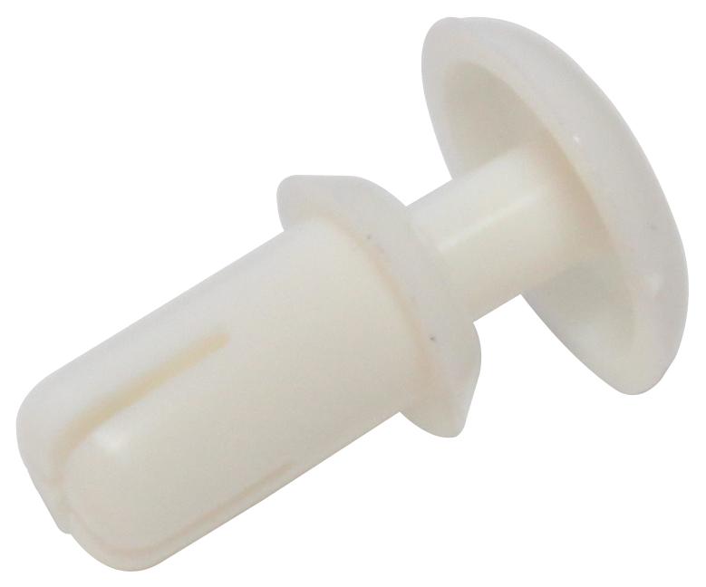 Essentra Components Sr 2024 W Snap Rivet, Nylon 6, 2.2Mm, White, Pk100