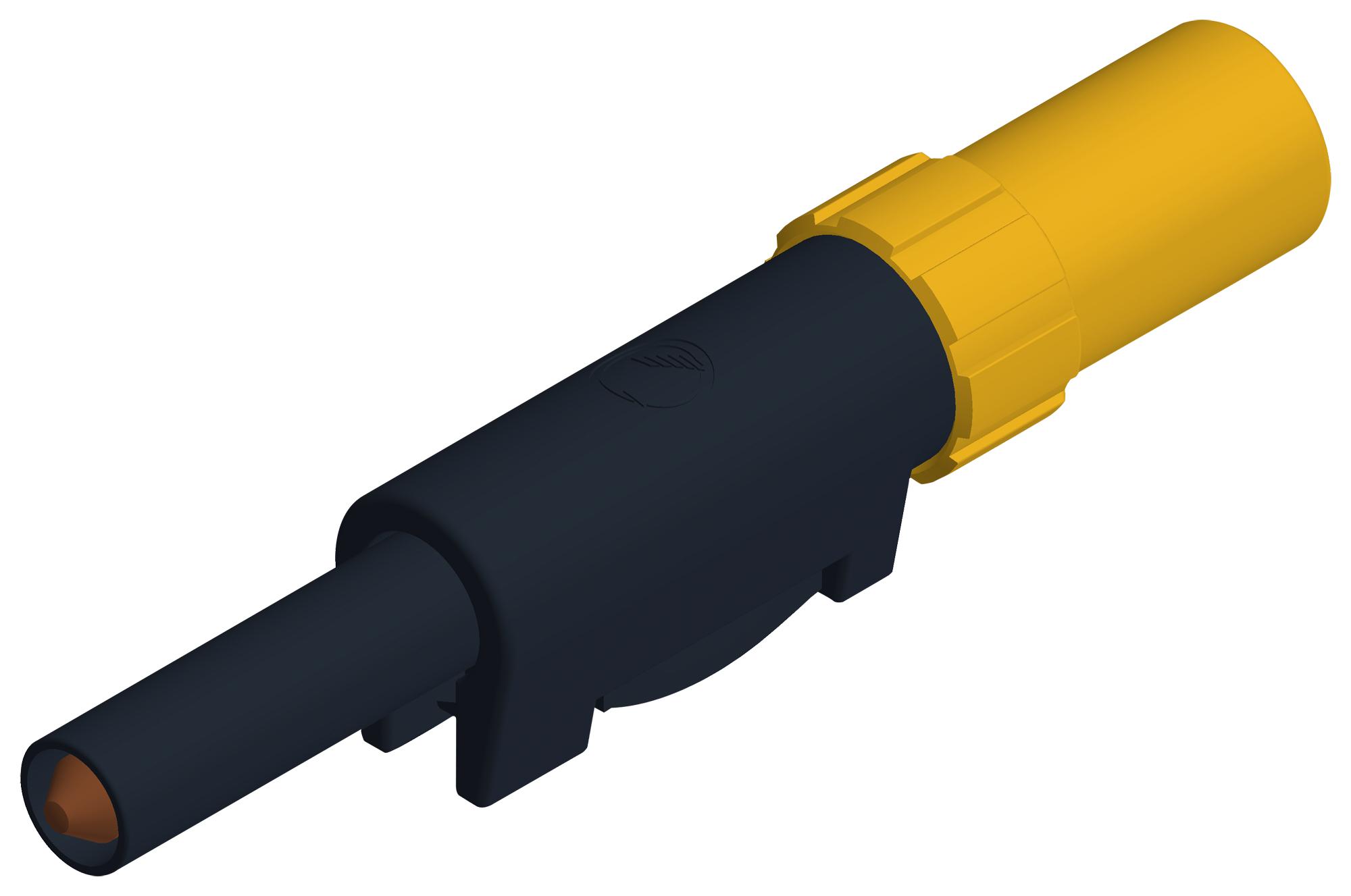 Hirschmann Test And Measurement 931825103 Conn, Banana, Plug, 16A, Screw, Yel