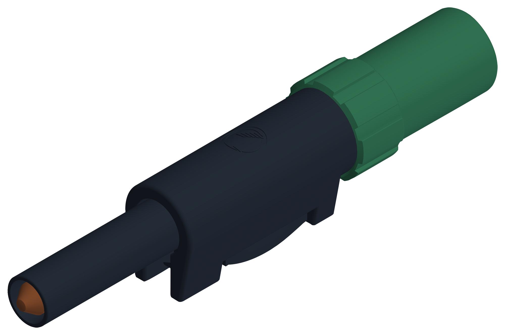 Hirschmann Test And Measurement 931824104 Conn, Banana, Plug, 30A, Solder, Grn