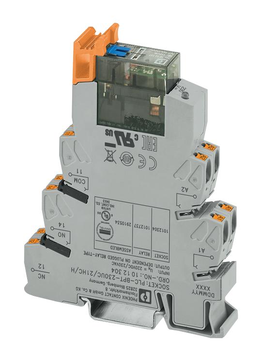 Phoenix Contact 2910534 Relay Module, Spdt, 10A, 230V, Din Rail