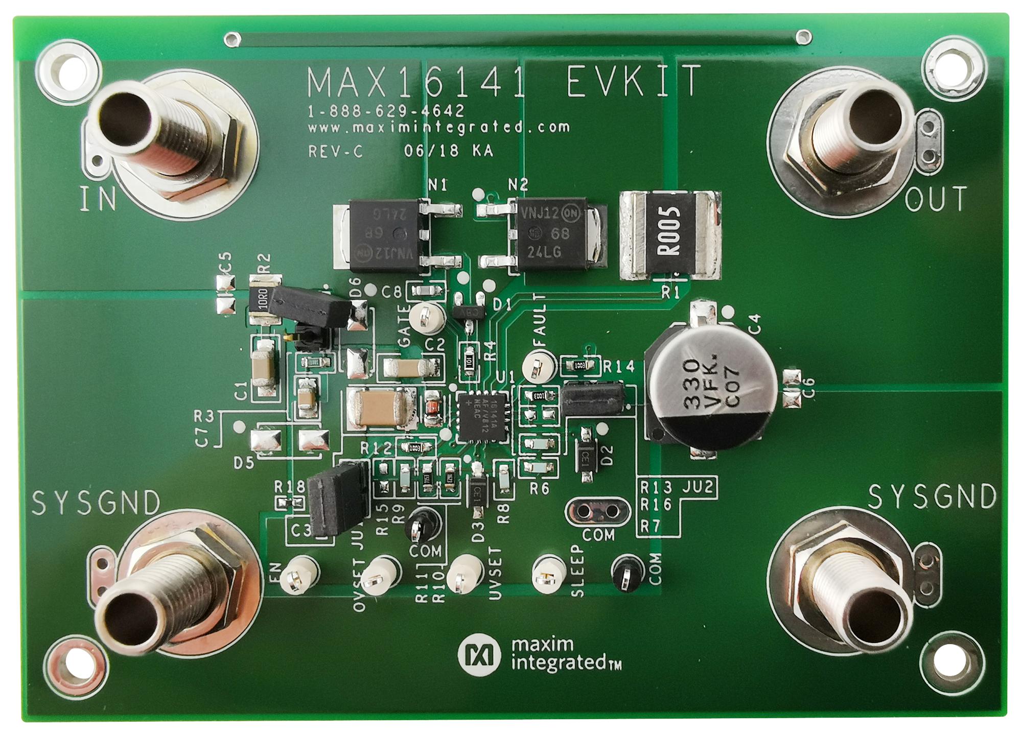 Analog Devices Max16141Evkit# Eval Kit Diode Ctrl & Protection Device