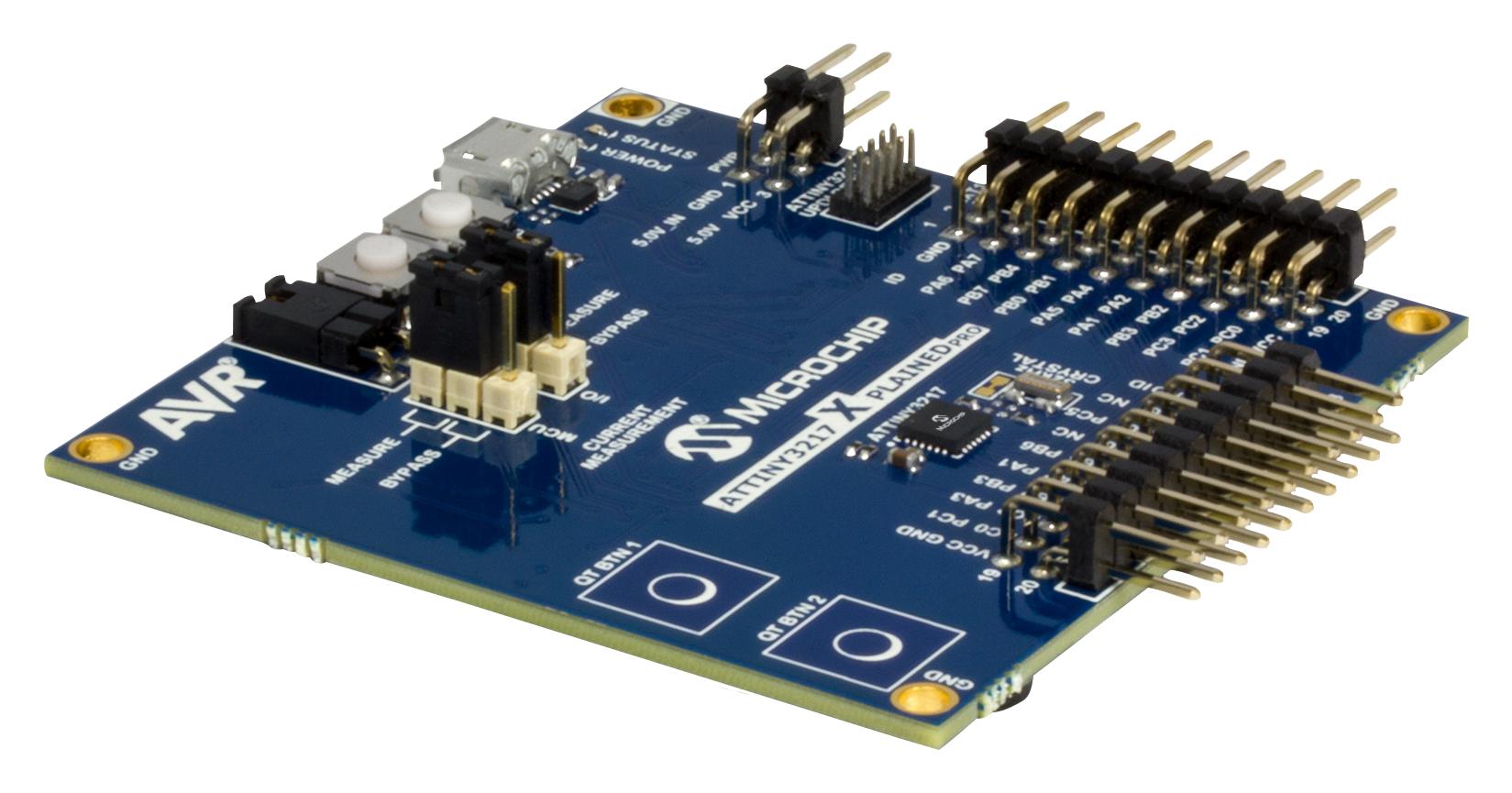 Microchip Attiny3217-Xpro Xplained Pro Eval Kit, 8Bit Tinyavr Mcu