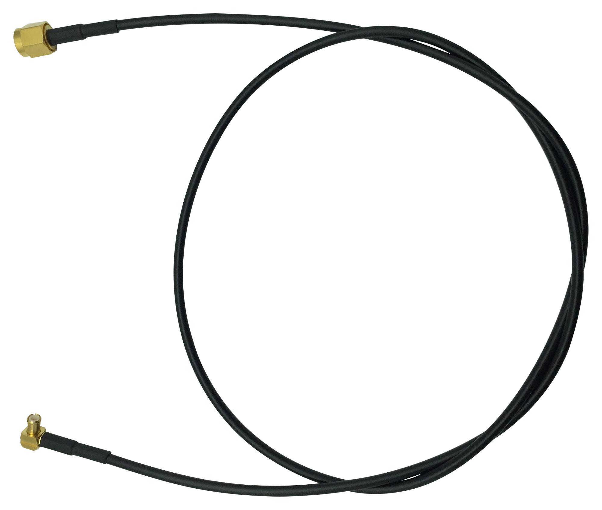 Multicomp Pro Mc002997 Rf Cable Assy, Sma-Mcx R/a Plug, 650Mm