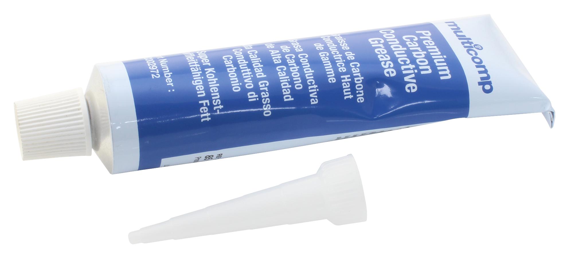 Multicomp Mc002972 Carbon Conductive Grease, Tube, 85Ml