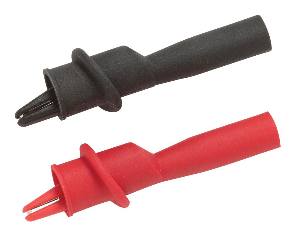 Pomona 5916B/pom Alligator Clip, 4Mm Banana Plug, Blk/red