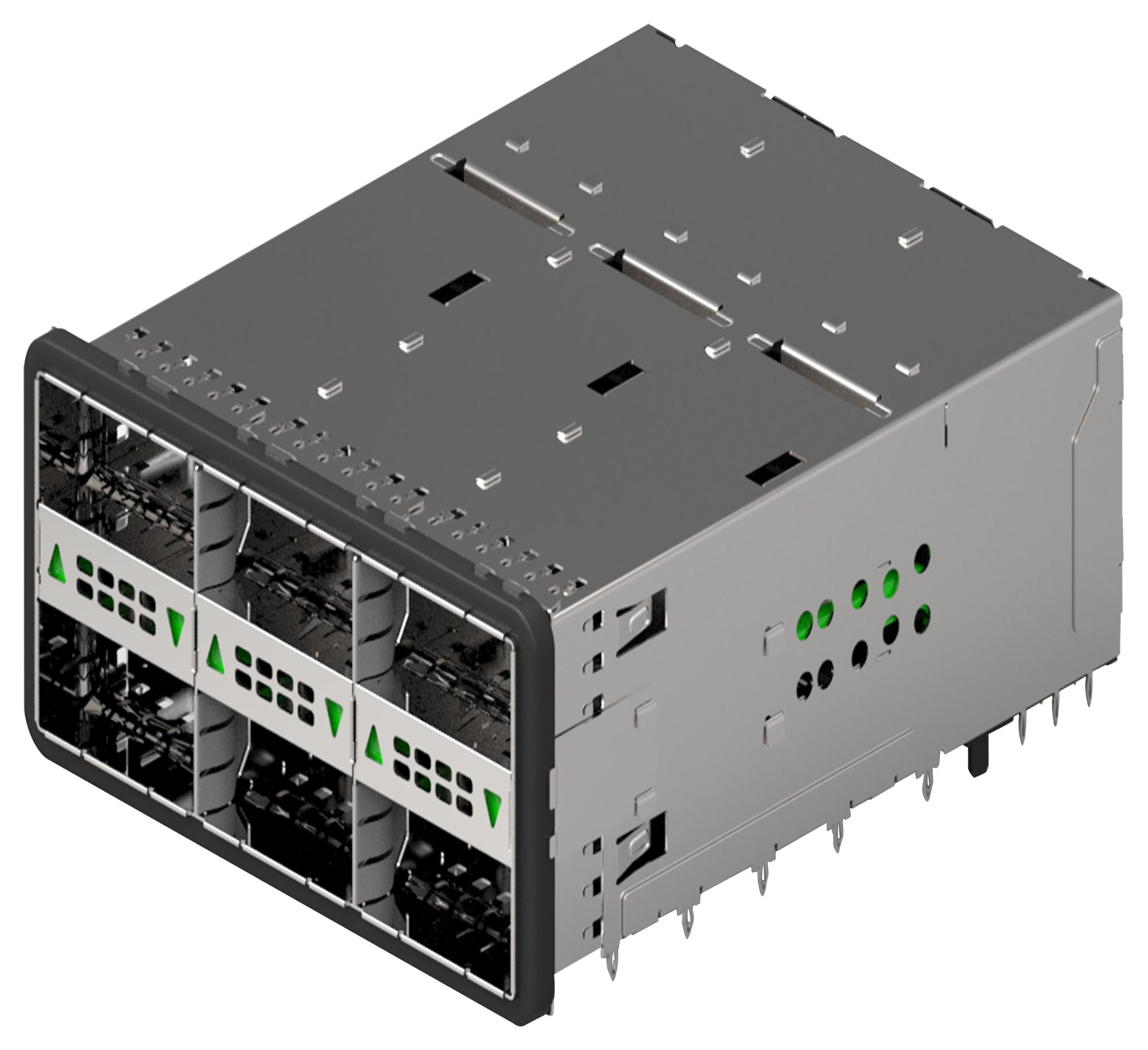 Te Connectivity 2214565-2 I/o Conn, Zqsfp+, Rcpt, 190Pos, Th