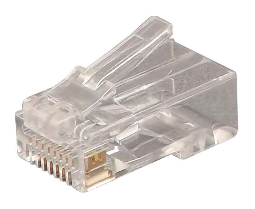 Tuk Pxspdy6#10 Rj45 Connector, Plug, 8P8C, 1Port, Crimp