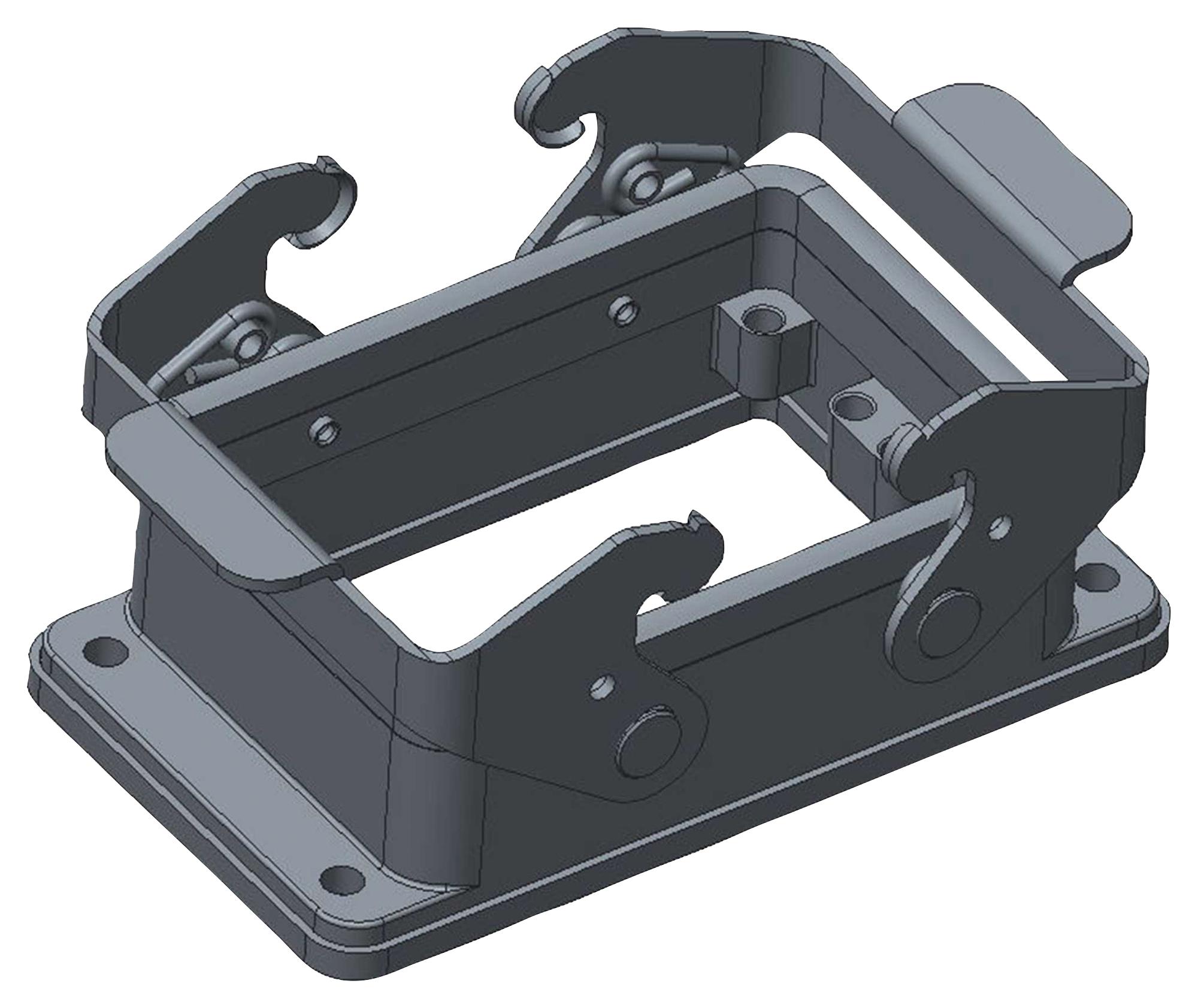 Te Connectivity T1419320000-000 Heavy Duty Housing, 32A, 2 Lever, Alum