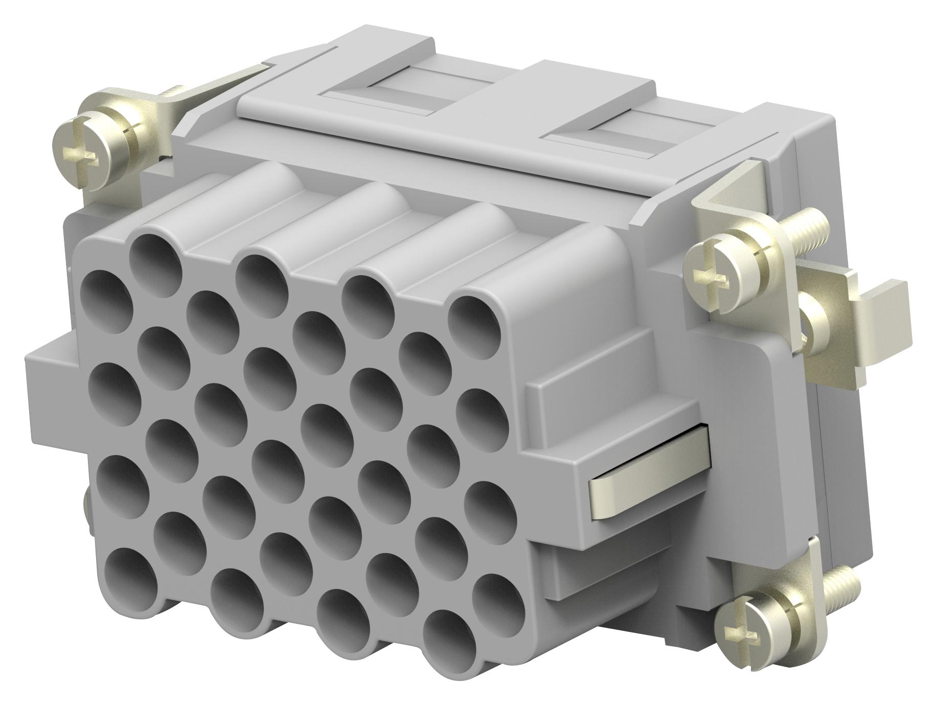 Te Connectivity T2050323201-007 Heavy Duty Insert, Rcpt, 32+Pe, 12Awg