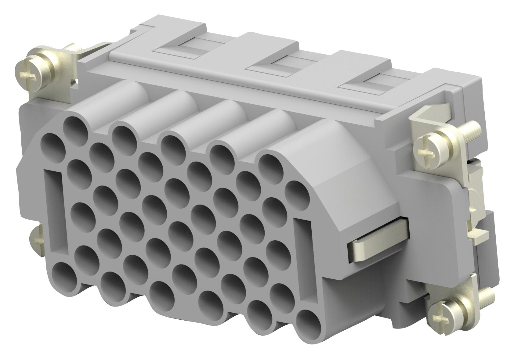 Te Connectivity T2050802201-007 Heavy Duty Insert, Rcpt, 40+Pe, 12Awg