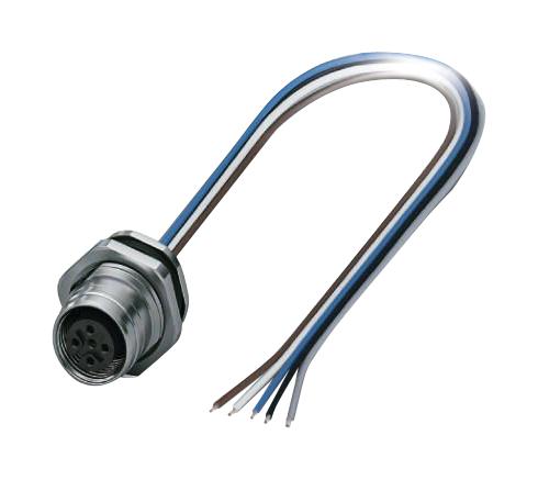 Phoenix Contact 1027666 Sensor Cord, 5P M12 Rcpt-Free End, 500Mm