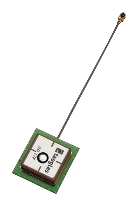 Taoglas Ap.17F.07.0064A Patch Antenna, 1.57542Ghz, -1.5Dbi