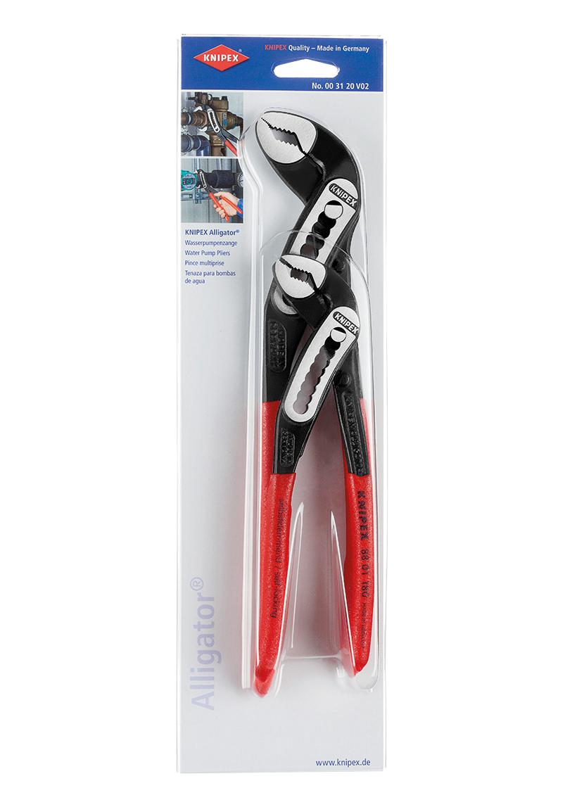 Knipex 00 31 20 V02 Plier Set, Water Pump, 2Pc