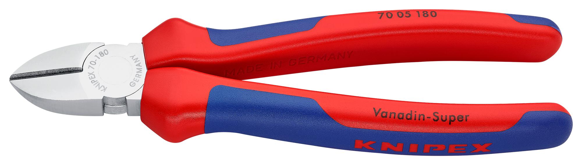 Knipex 70 05 180 Diagonal Cutter, 4Mm, 180Mm