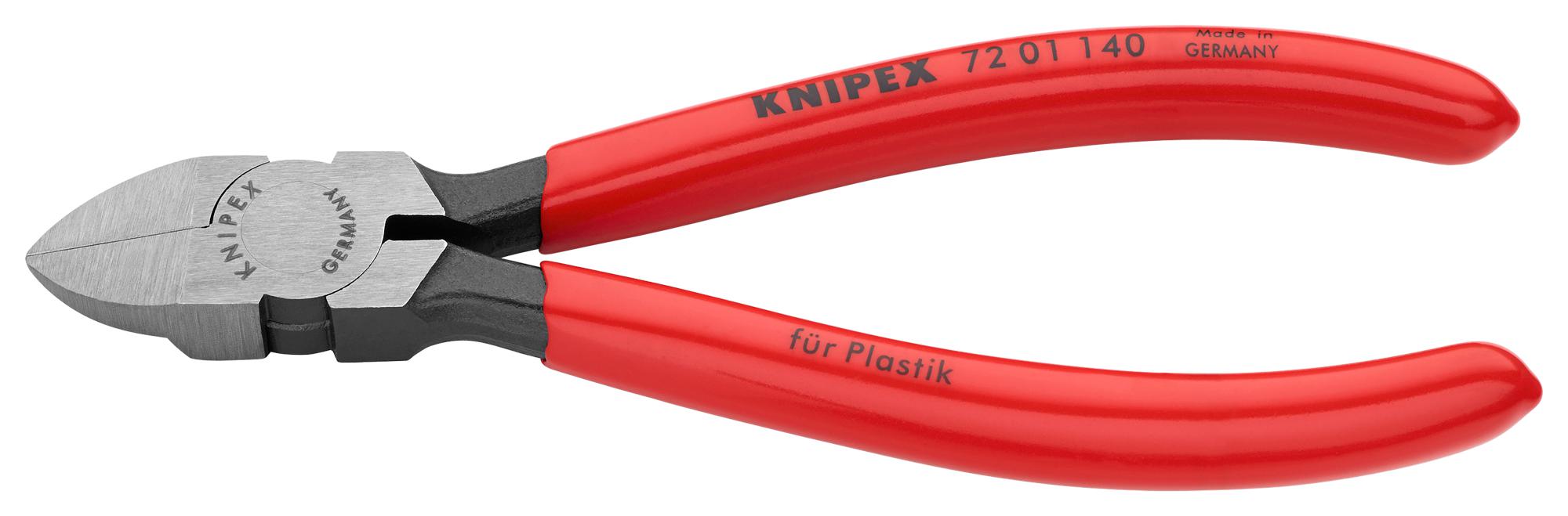 Knipex 72 01 140 Diagonal Cutter, 140Mm, Plastic