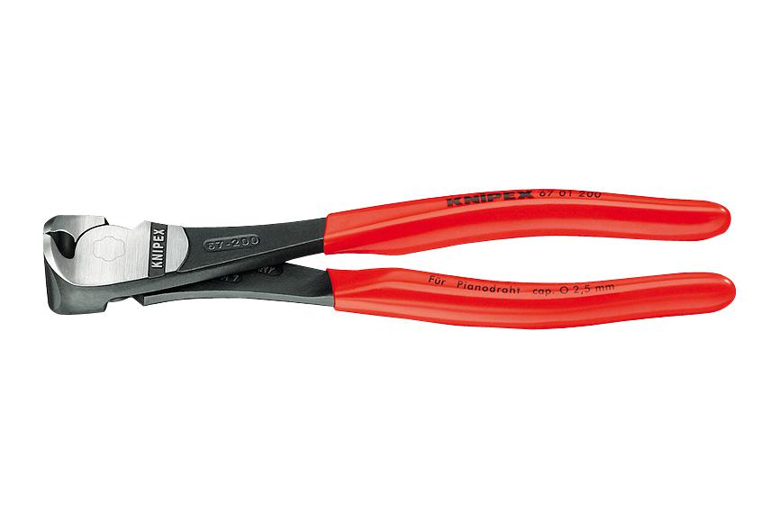 Knipex 67 01 140 Cutting Nipper, End, 4Mm, 140Mm